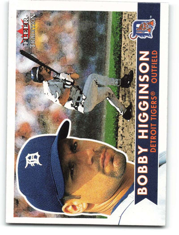 2001 Fleer Tradition #350 Bobby Higginson NM/MT  Detroit Tigers 