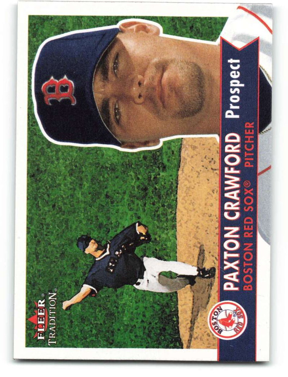 2001 Fleer Tradition #354 Paxton Crawford NM/MT  Boston Red Sox 