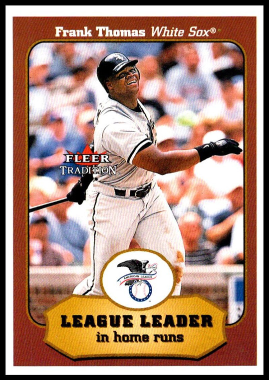 2001 Fleer Tradition #397 Frank Thomas LL NM/MT  Chicago White Sox 