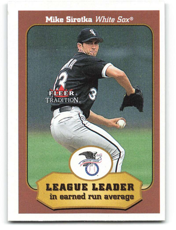 2001 Fleer Tradition #408 Mike Sirotka LL NM/MT  Chicago White Sox 