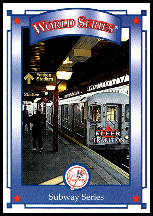 2001 Fleer Tradition #411 Subway Series WS NM/MT  New York Yankees 