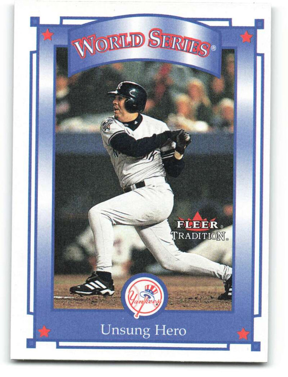 2001 Fleer Tradition #417 Luis Sojo WS NM/MT  New York Yankees 