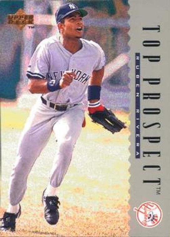 1995 Upper Deck #1 Ruben Rivera VG New York Yankees 