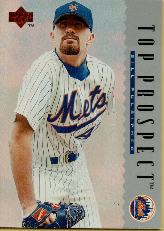 1995 Upper Deck #2 Bill Pulsipher VG New York Mets 