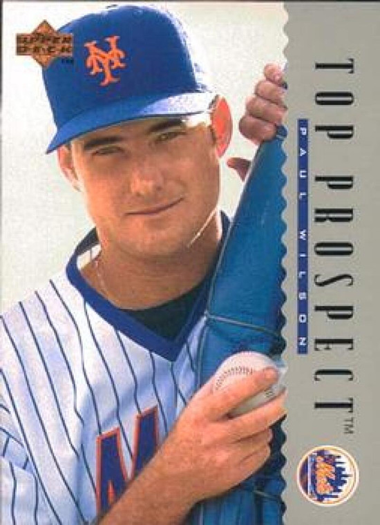 1995 Upper Deck #13 Paul Wilson VG New York Mets 