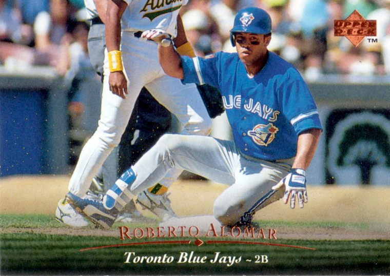 1995 Upper Deck #40 Roberto Alomar VG Toronto Blue Jays 