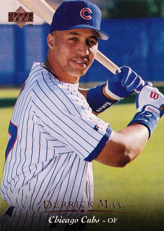 1995 Upper Deck #68 Derrick May VG Chicago Cubs 
