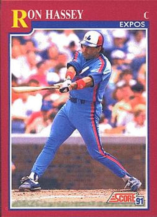 1991 Score Rookie and Traded #43T Ron Hassey NM-MT Montreal Expos 