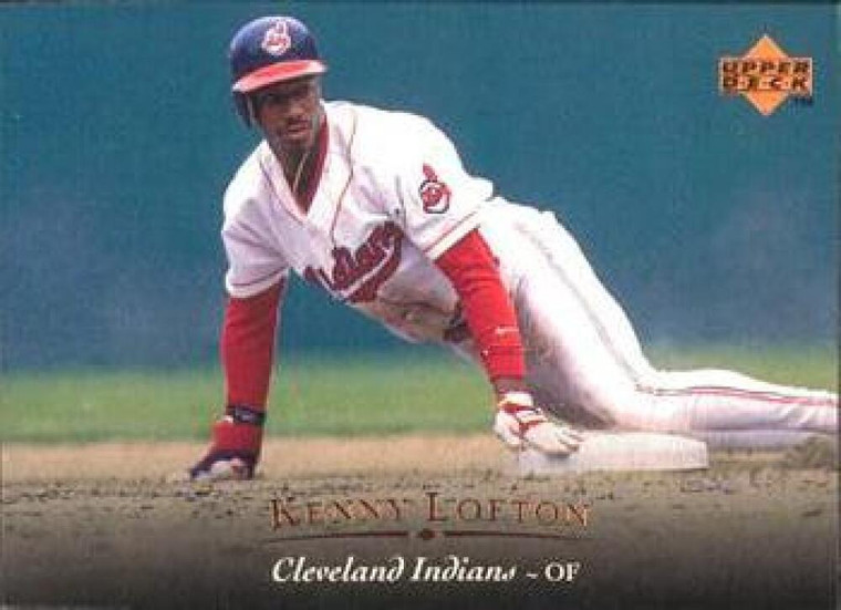 1995 Upper Deck #90 Kenny Lofton VG Cleveland Indians 