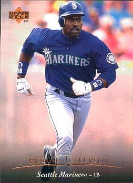 1995 Upper Deck #111 Reggie Jefferson VG Seattle Mariners 