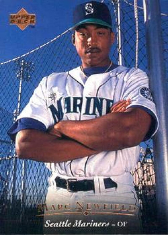 1995 Upper Deck #113 Marc Newfield VG Seattle Mariners 