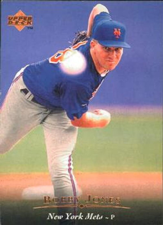 1995 Upper Deck #125 Bobby Jones VG New York Mets 