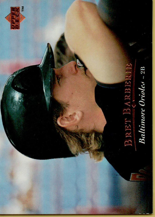 1995 Upper Deck #126 Bret Barberie VG Baltimore Orioles 