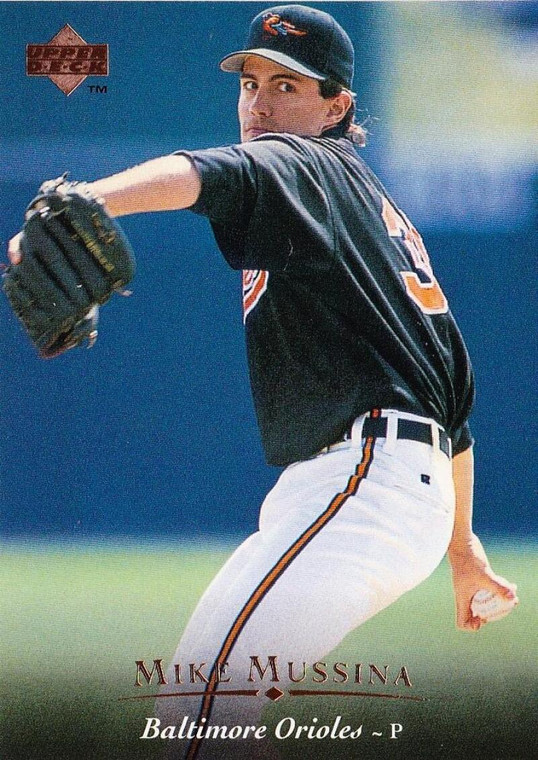 1995 Upper Deck #130 Mike Mussina VG Baltimore Orioles 