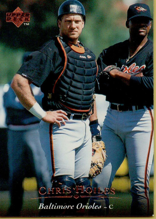 1995 Upper Deck #131 Chris Hoiles VG Baltimore Orioles 