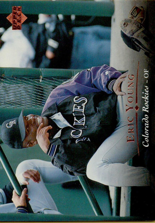 1995 Upper Deck #177 Eric Young VG Colorado Rockies 