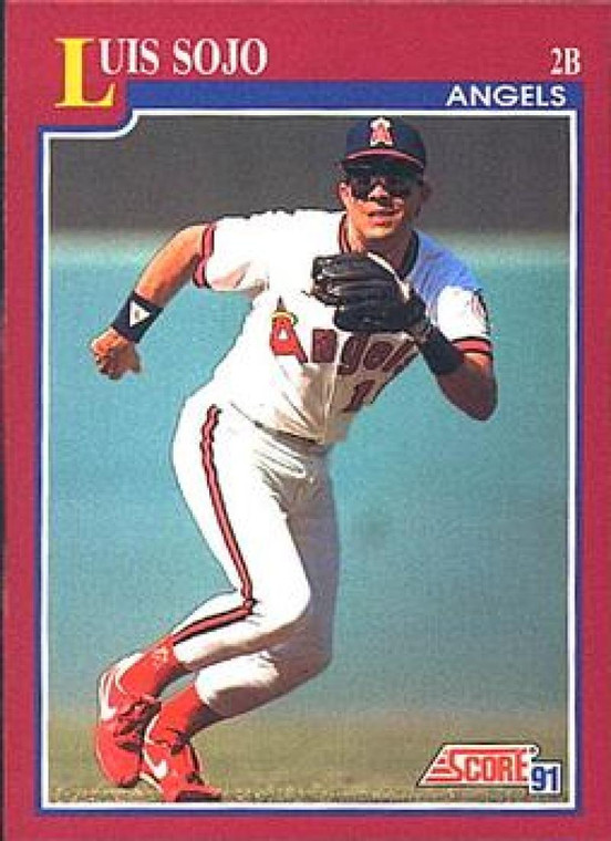 1991 Score Rookie and Traded #49T Luis Sojo NM-MT California Angels 