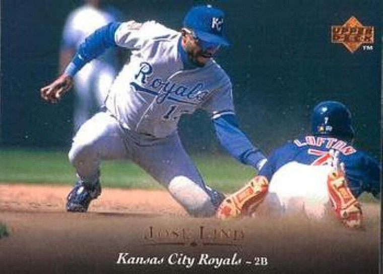 1995 Upper Deck #183 Jose Lind VG Kansas City Royals 