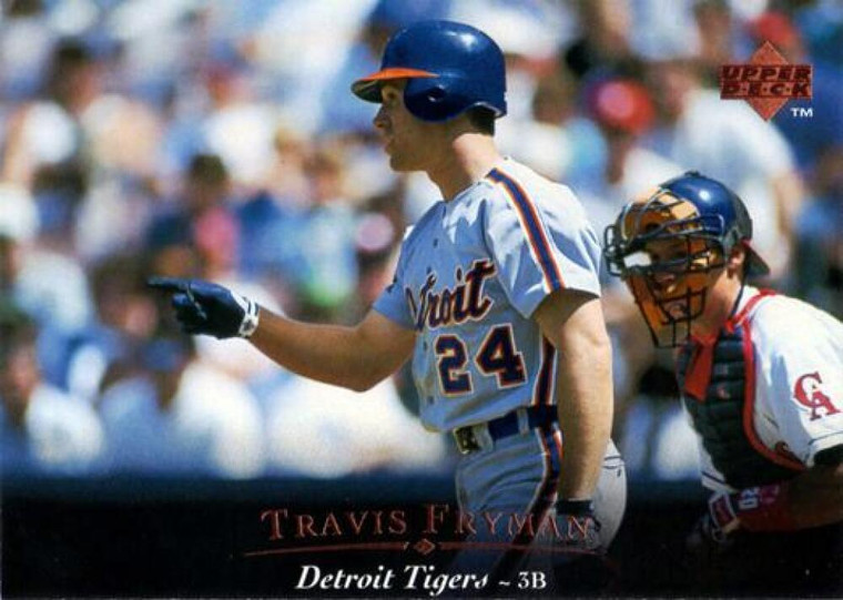 1995 Upper Deck #185 Travis Fryman VG Detroit Tigers 