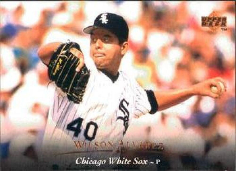 1995 Upper Deck #197 Wilson Alvarez VG Chicago White Sox 