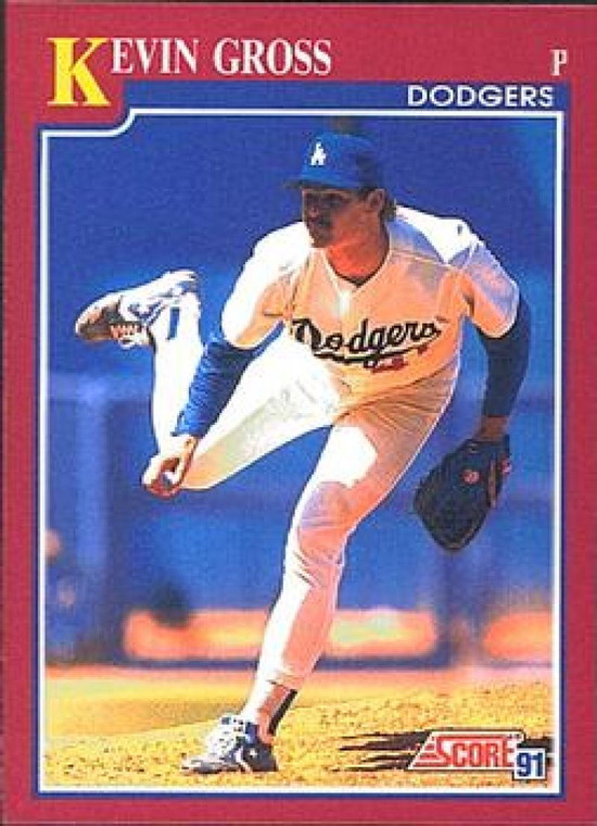 1991 Score Rookie and Traded #51T Kevin Gross NM-MT Los Angeles Dodgers 