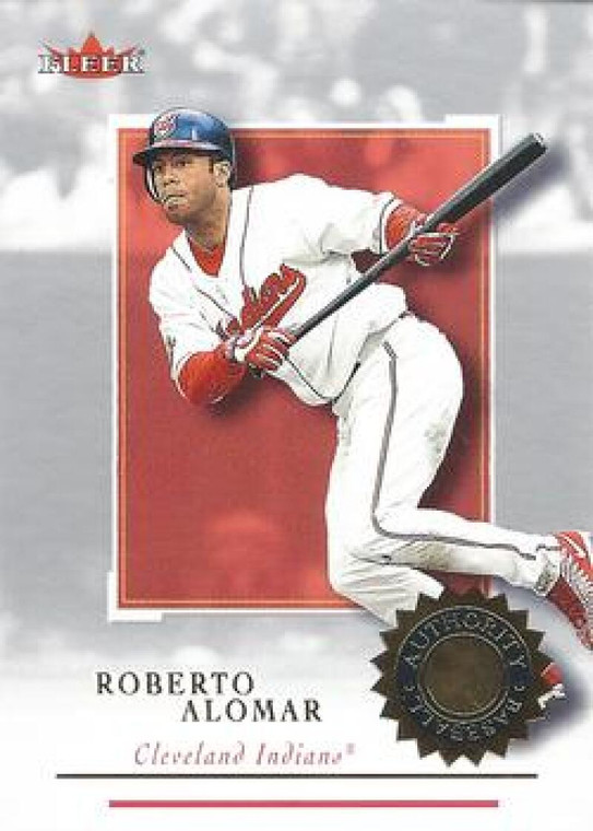 2001 Fleer Authority #18 Roberto Alomar NM-MT Cleveland Indians 
