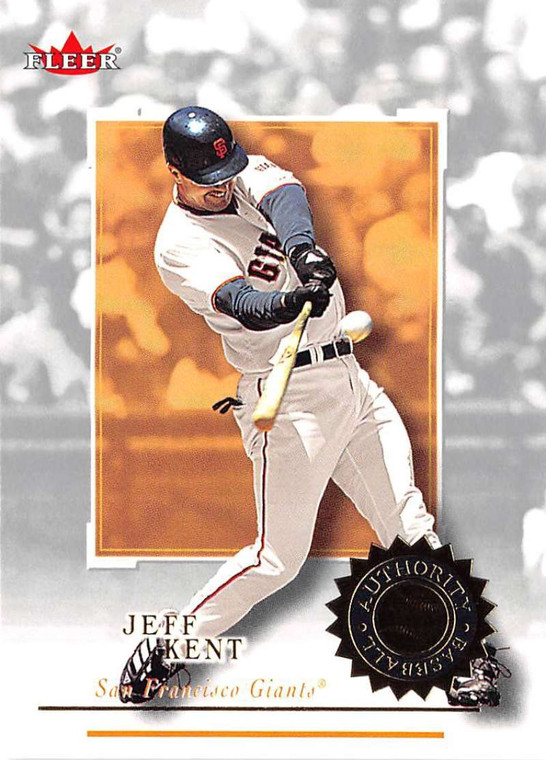2001 Fleer Authority #22 Jeff Kent NM-MT San Francisco Giants 