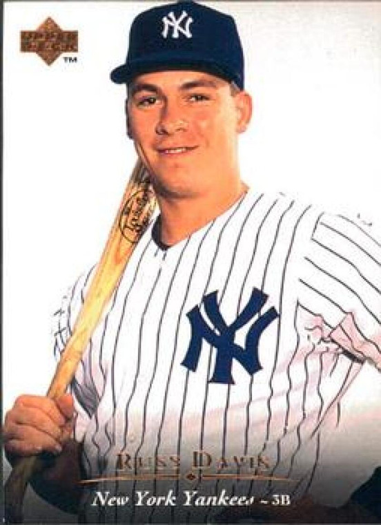 1995 Upper Deck #204 Russ Davis VG New York Yankees 
