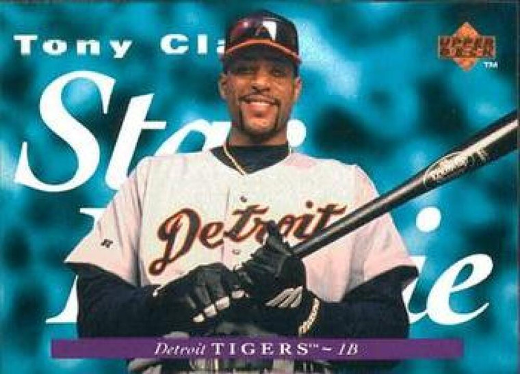 1995 Upper Deck #227 Tony Clark VG Detroit Tigers 