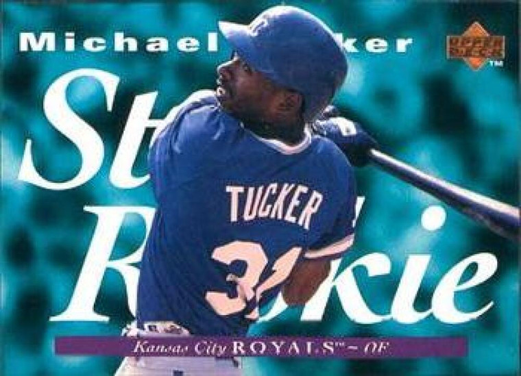 1995 Upper Deck #230 Michael Tucker VG Kansas City Royals 