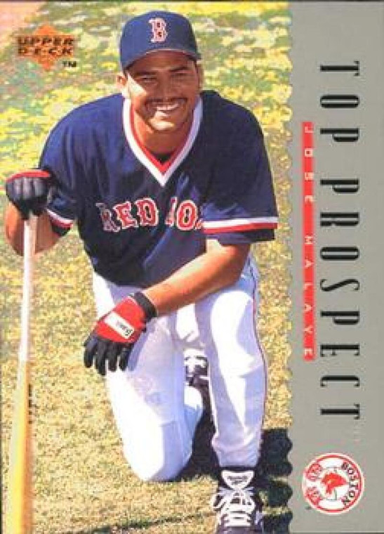 1995 Upper Deck #256 Jose Malave VG Boston Red Sox 