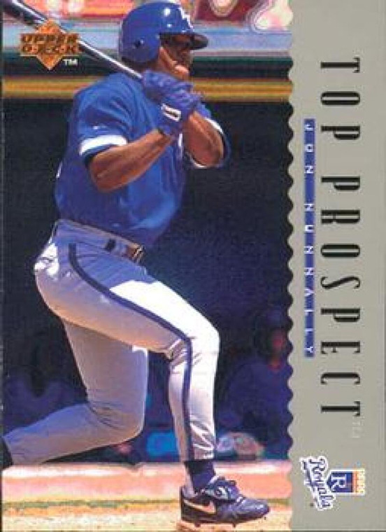 1995 Upper Deck #258 Jon Nunnally VG Kansas City Royals 