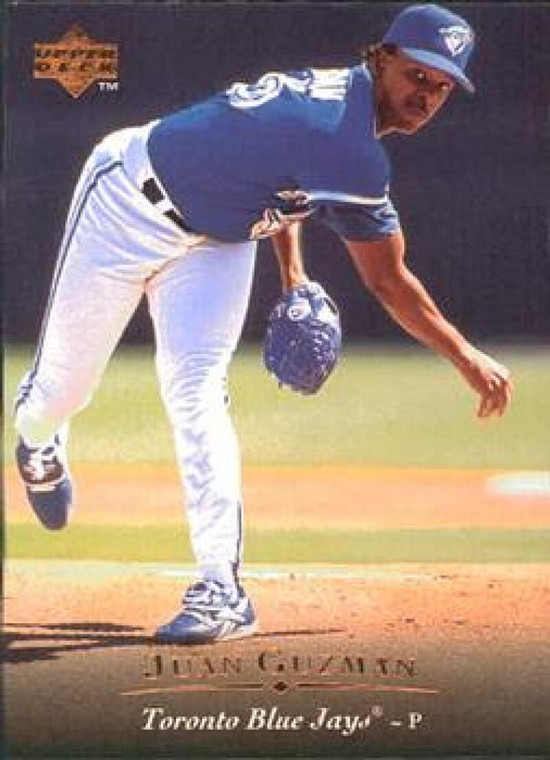 1995 Upper Deck #287 Juan Guzman VG Toronto Blue Jays 