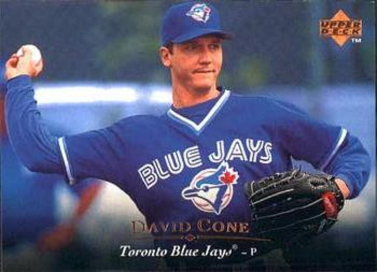 1995 Upper Deck #288 David Cone VG Toronto Blue Jays 