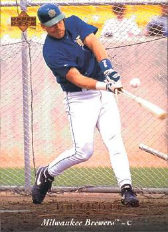 1995 Upper Deck #297 Joe Oliver VG Milwaukee Brewers 