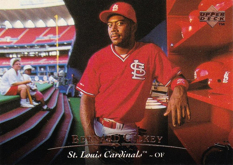 1995 Upper Deck #303 Bernard Gilkey VG St. Louis Cardinals 