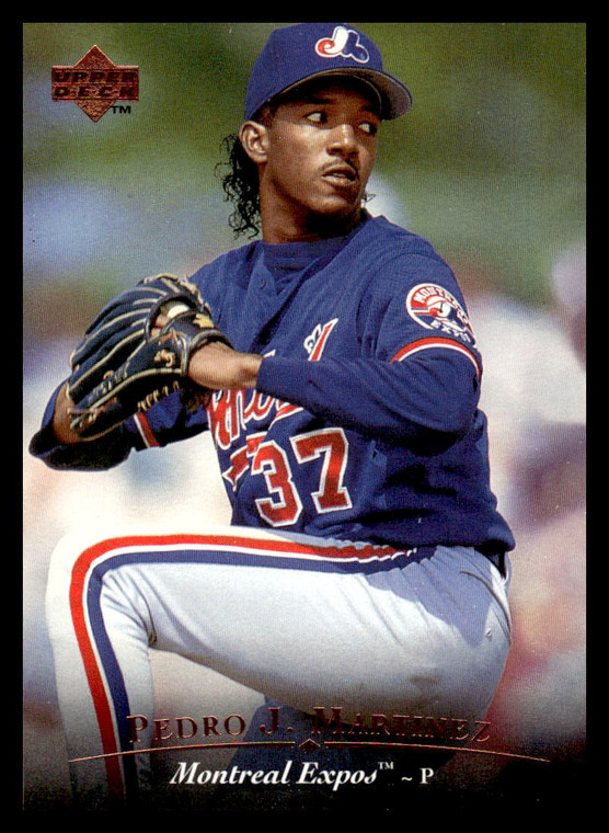 1995 Upper Deck #329 Pedro Martinez VG Montreal Expos 