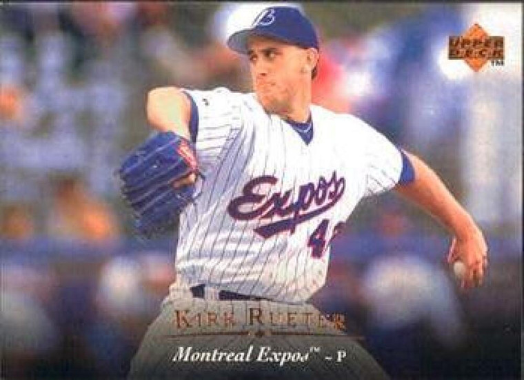 1995 Upper Deck #330 Kirk Rueter VG Montreal Expos 