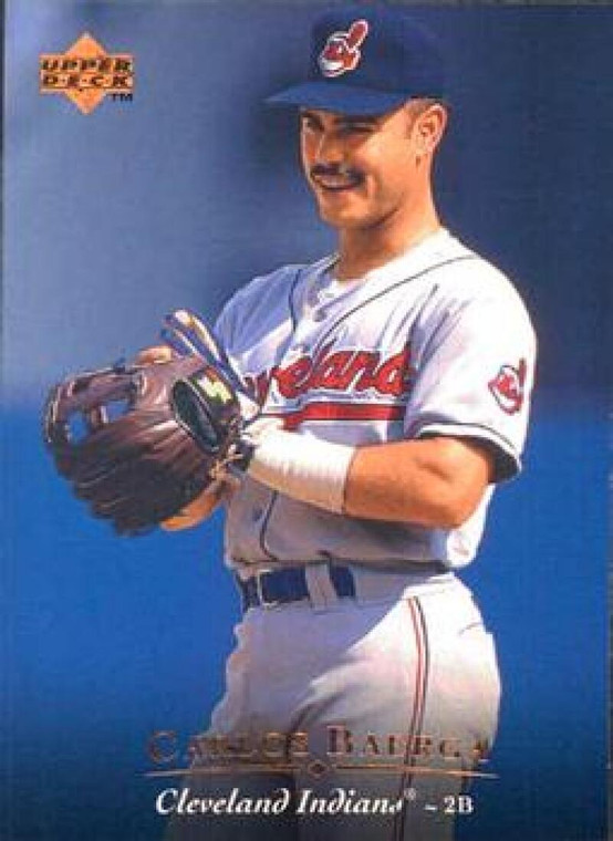 1995 Upper Deck #339 Carlos Baerga VG Cleveland Indians 
