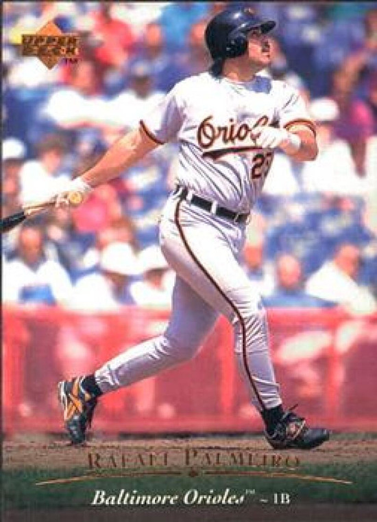 1995 Upper Deck #366 Rafael Palmeiro VG Baltimore Orioles 