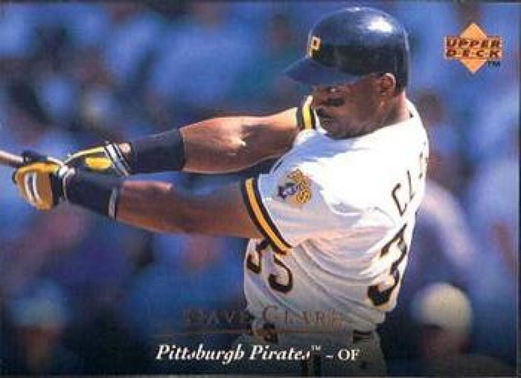 1995 Upper Deck #388 Dave Clark VG Pittsburgh Pirates 