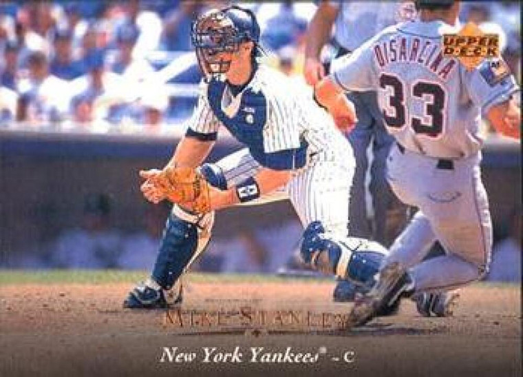 1995 Upper Deck #443 Mike Stanley VG New York Yankees 