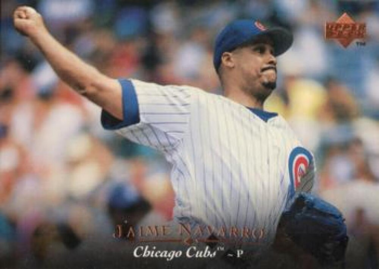 SOLD 42232 1995 Upper Deck #459 Jaime Navarro TR VG Chicago Cubs