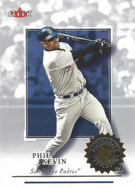 2001 Fleer Authority #41 Phil Nevin NM-MT San Diego Padres 