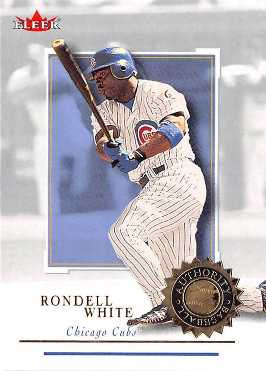 2001 Fleer Authority #55 Rondell White NM-MT Chicago Cubs 
