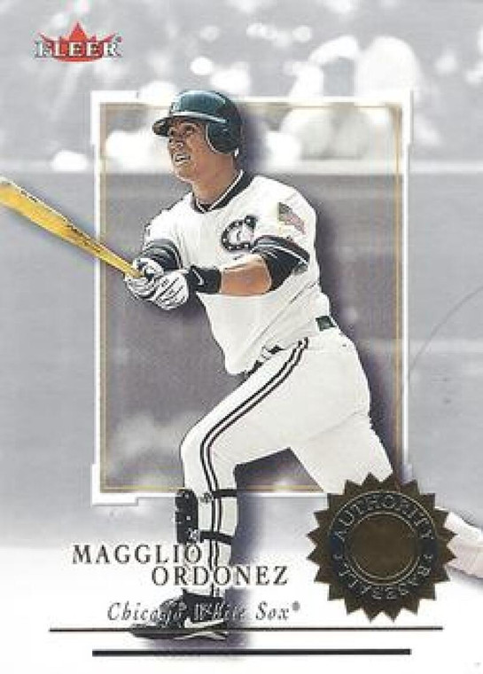 2001 Fleer Authority #56 Magglio Ordonez NM-MT Chicago White Sox 