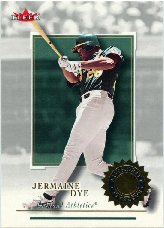 2001 Fleer Authority #66 Jermaine Dye NM-MT 