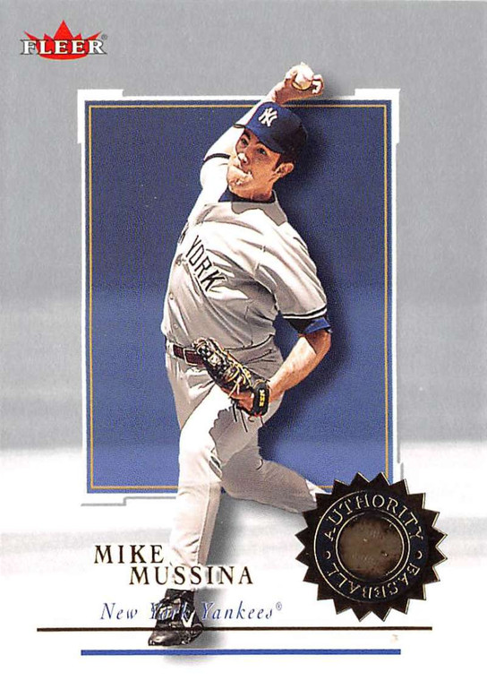 2001 Fleer Authority #98 Mike Mussina NM-MT 