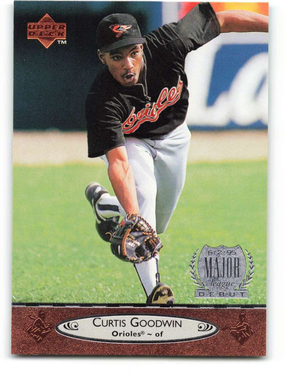 1996 Upper Deck #12 Curtis Goodwin VG Baltimore Orioles 