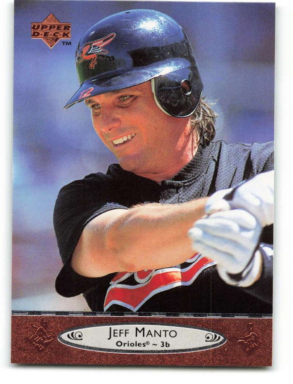 1996 Upper Deck #17 Jeff Manto VG Baltimore Orioles 